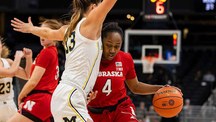 Sam Haiby vs Michigan WBB 2022.03.04